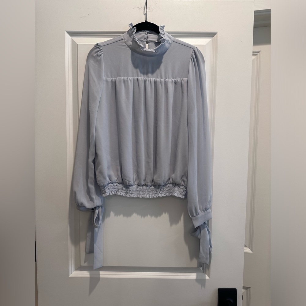 Naked zebra top, size medium, perfect for work or dressing up!